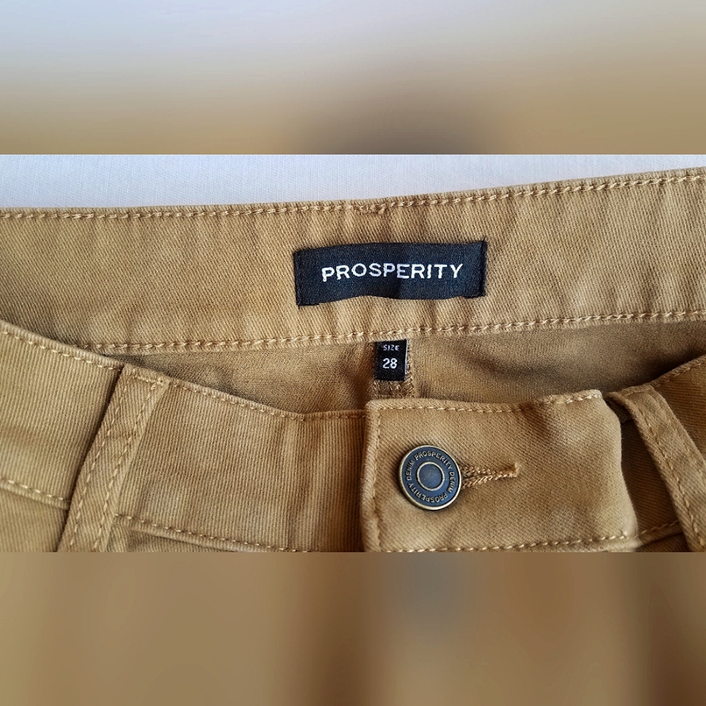 Prosperity Mid Rise Wide Leg Cargo Jeans - Picture 4 of 12